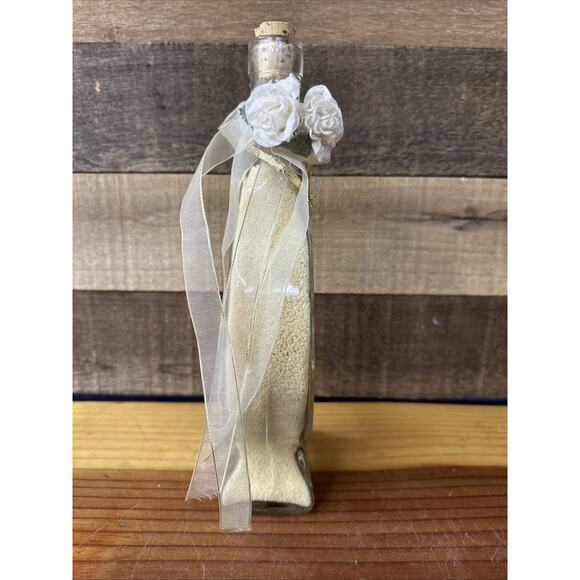 Moon Shaped Glass Bottle Salts And Essential Oils Maggie’s Potpourri Herb Farm - Picture 3 of 6